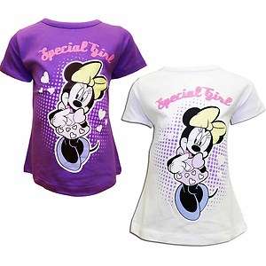   100% Official Disney Minnie Mouse Top 2 8 Years RRP: €9.99  