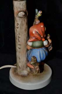 Rare HUMMEL PORCELAIN APPLE TREE GIRL #229 LAMP  