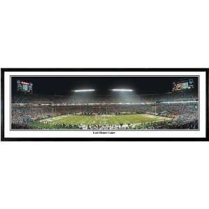  Miami Dolphins Last Home Game   13.5x39 Standard Black 