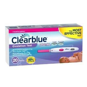 Clearblue Easy Ovulation 20 Digital Tests Kit Count Health Predictor 