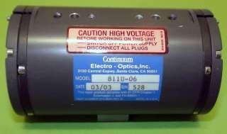 Electro Optics Continuum Laser Head Pump Chamber 811U Surelite Nd YAG 