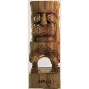 Hawaiian Hand Carved Tiki Ku 6 inch Maui 
