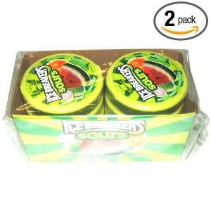 Ice Breakers sugar free fruit mint sours, 8 Count (Pack of 2):  