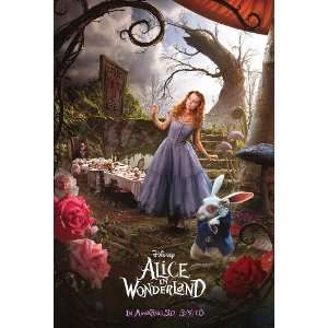  Alice in Wonderland Version B Movie Poster Double Sided 