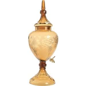   Tuscan Villa Collection 31 High Amber Apothecary Jar: Home & Kitchen