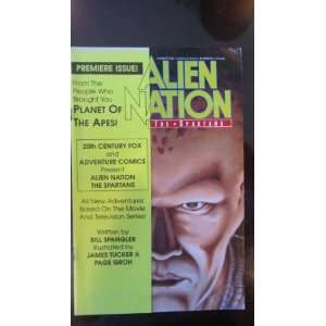 Alien Nation the Spartans #1 (green side) of 4 unknown 