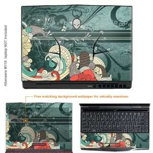   Decal Skin Sticker for Alienware M11X case cover M11x 462 Electronics