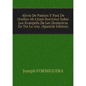  Alivio De Pastors Y Past De Ovelles Ab LlissÃ³ Doctrinal 