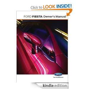 Ford Fiesta Owners Manual (Europe): Ford of Europe:  