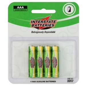   Interstate Batteries AAA Alkaline Batteries IBSDRY0035 Toys & Games