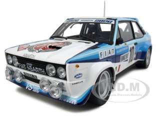   18 scale diecast car model of fiat 131 abarth works 10 1980 rally