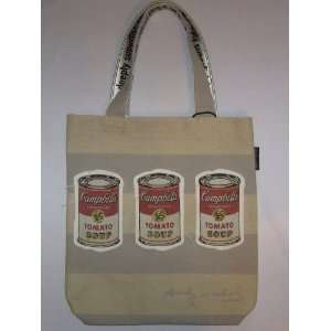  Andy Warhol Campbells Tomato Soup Cans Tote Bag 