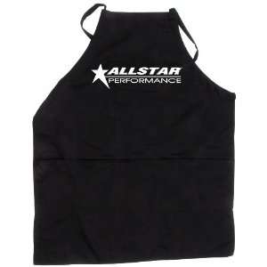 Allstar ALL99962 Black Cloth Adjustable Strap Apron with Allstar Logo 