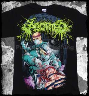 Aborted   Butchered Lobotomy   official t shirt   FAST SHIPPING  