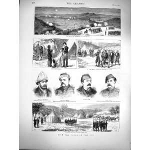   1877 Turkish Soldiers War Lom Pasha Verboca Allix Camp