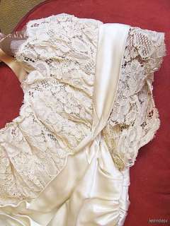   1920s Southern Antebellum Bette Davis Wedding Dress   Size XS  