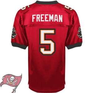 Tampa Bay Buccaneers #5 Josh Freeman Jersey Red Authentic Football 