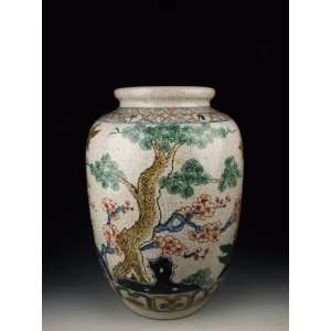  One Five colored Porcelain Pot, Chinese Antique Porcelain 