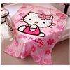 New Hello Kitty Coral Fleece Velvet blanket quilt sheet *pink 
