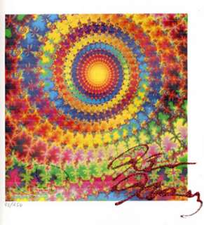 KEN KESEY SIGNED ACID BLOTTER ART LTD. EDITION LSD  