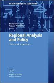 Regional Analysis and Policy The Greek Experience, (3790820857 
