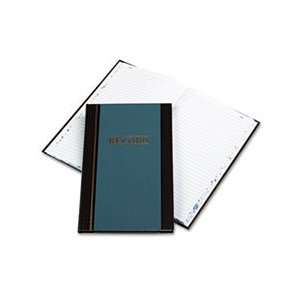  Account Book, Blue Hardcover, 150 Pages, 11 3/4 x 7 1/4 