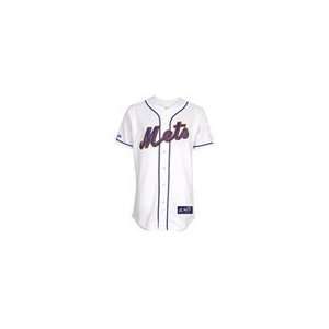  Mike Pelfrey #34 Mets Adult Home WHITE Jersey: Sports 