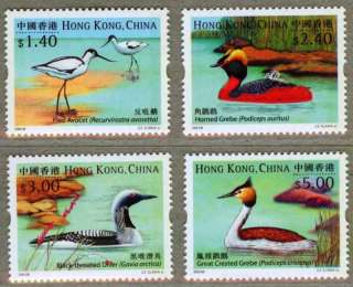 Hong Kong 2003 Waterbird Stamp Joint Issue Sweden Bird  