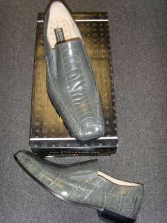 NEW STACY ADAMS TEAGUE GENUINE LEATHER DRESS SHOES GRAY  