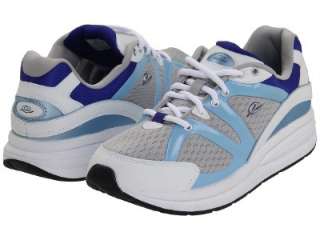   Graham3 Ladies White/Blue Sneaker w/Anti Gravity Technology  