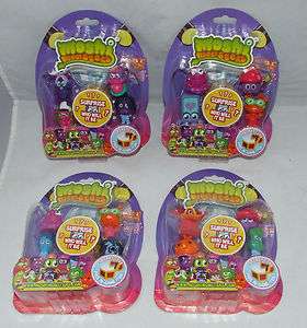 MOSHI MONSTERS MOSHLING 5 FIGURE PACK   SERIES 3 CHOICE OF 4 STYLES 