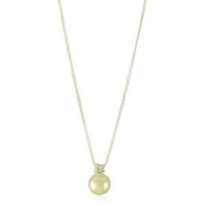    Carolee Pearl And Crystal Basics Pendant Necklace Jewelry