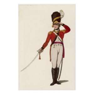  Napoleonic Era East India Company Volunteer Stretched 