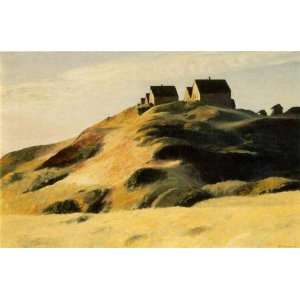   Edward Hopper   24 x 16 inches   Corn Hill (Truro, Cape Cod) Home