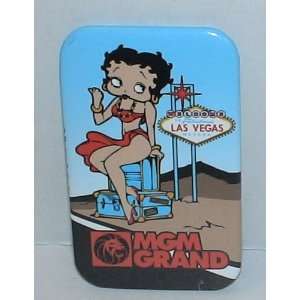  Betty Boop Mgm Grand Las Vegas Promotional Button 