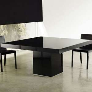  Luxo by Modloft Beech Square Dining Table: Furniture 