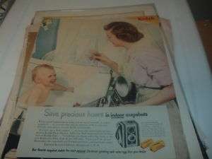 1950s Kodak Duaflex Camera Mother and Baby ad  