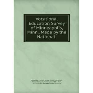 Vocational Education Survey of Minneapolis, Minn., Made by 