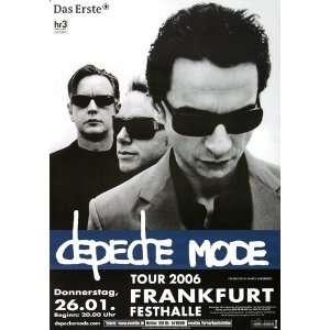  Depeche Mode   Playing The Angel 2006   CONCERT   POSTER 