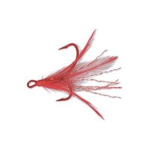  VMC Sure Set White/Red#2 Treble Hook: Sports & Outdoors