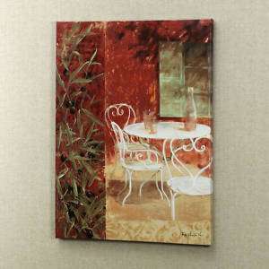 French Country Wall Decor Canvas Art Painting  