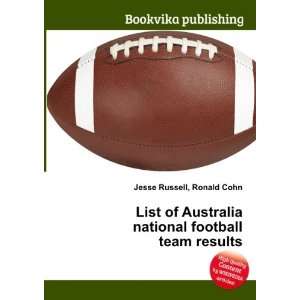   national football team results Ronald Cohn Jesse Russell Books