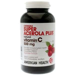     Chewable Super Acerola Plus Natural Vitamin C 500mg 100 Wafers