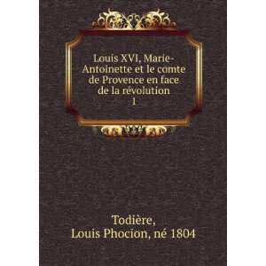  Louis XVI, Marie Antoinette et le comte de Provence en face 