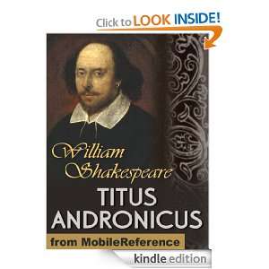 Titus Andronicus (mobi) William Shakespeare  Kindle Store