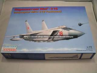   Express 1/72 72115 Mikoyan MiG 31B 31 Foxhound Interceptor Aircraft