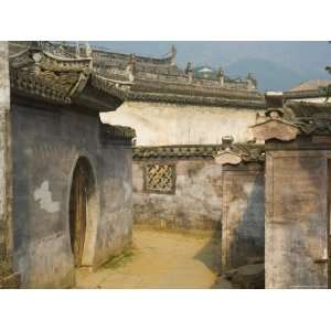 Houses, Cheng Kan Village, Anhui Province, China, Asia Photographic 