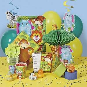   Animal Deluxe Party Pack   Tableware & Tableware Sets: Toys & Games