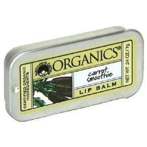  Natures Gate Organics Lip Balm, Carrot Smoothie, (.24 oz 