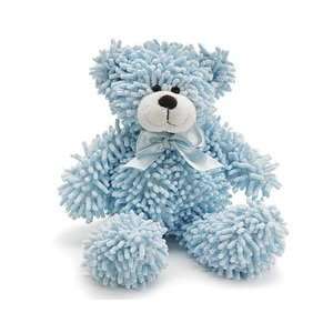  New Baby Boy Plush Bear 14 Blue Loop Fur Soft Toys 